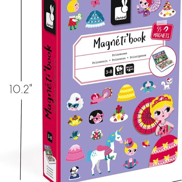 New Sealed Janod Magneti’Book Princesses • 3 to 8 Years - Picture 4 of 15